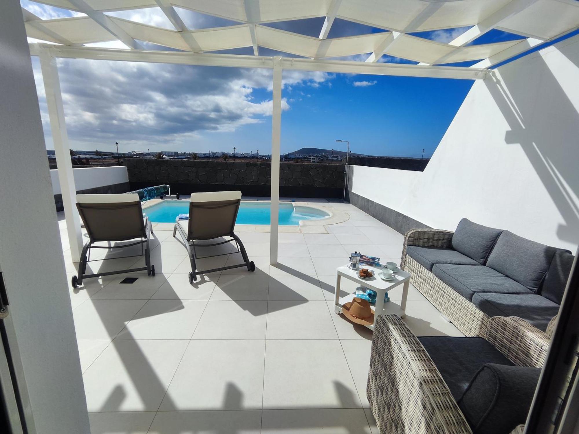 Villa Perla Blanca En Playa Blanca Exteriör bild